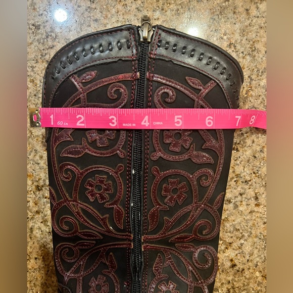 Cuadra 2Q05TR Women's Urban Calf Boots Size 8 Like New - Picture 8 of 10